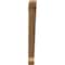 Ekena Millwork Traditional Slat Smooth Bracket, Western Red Cedar, 3 1/2"W x 36"D x 36"H BKT04X36X36TRA06SWR - alternate 4